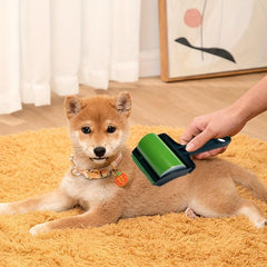 Roller Pet Hair Remover for Furniture Couch Carpet - Reusable Lint Roller