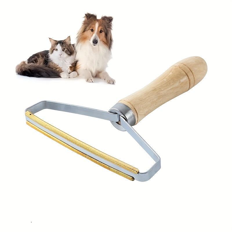 Cat Dog Grooming Tool: Hair Removal Comb & Slicker Brush
