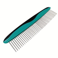 2pcs Stainless Steel Pet Hair Removal Comb for Dogs Cats Grooming