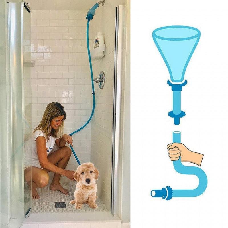 Dog Wash Hose Attachment for Showerhead and Sink
