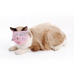 Breathable Mesh Cat Muzzle Anti Bite Dog Cone