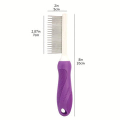 Pet Detangling Comb for Knots & Tangles Removal