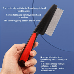Pet Grooming Dematting Comb Flea Comb For Dogs And Cats
