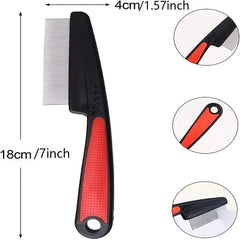 Pet Grooming Dematting Comb Flea Comb For Dogs And Cats