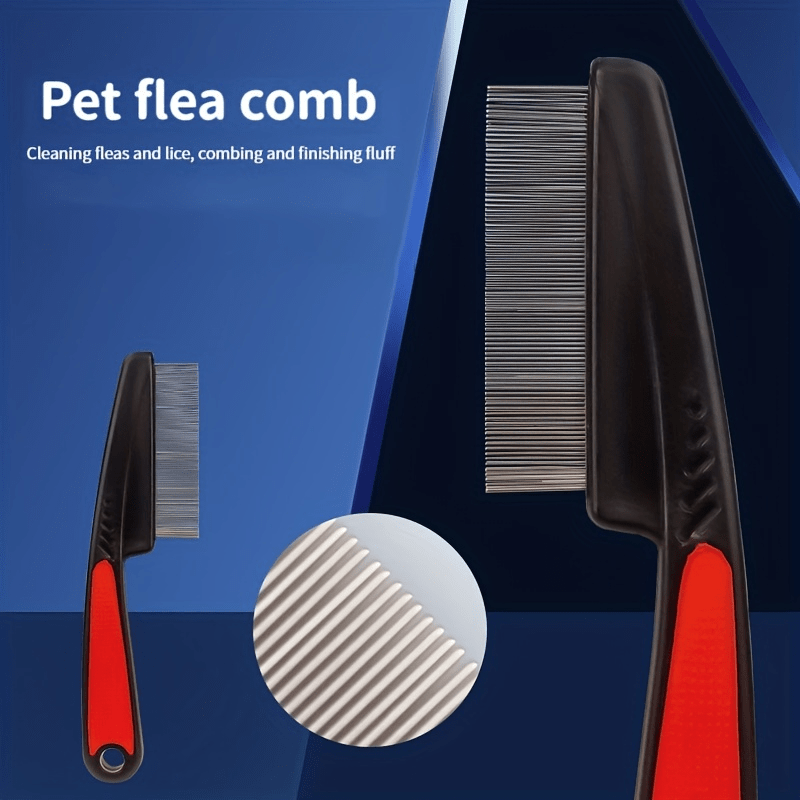 Pet Grooming Dematting Comb Flea Comb For Dogs And Cats