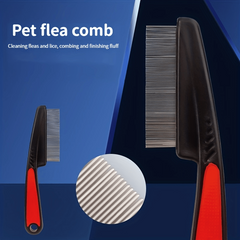 Pet Grooming Dematting Comb Flea Comb For Dogs And Cats