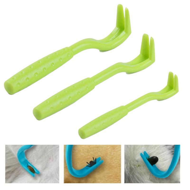 3pcs Tick & Flea Removal Hooks for Pets