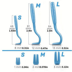 3pcs Tick & Flea Removal Hooks for Pets