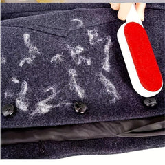 Portable Pet Hair Remover Fabric Fuzz Brush for Dogs & Cats