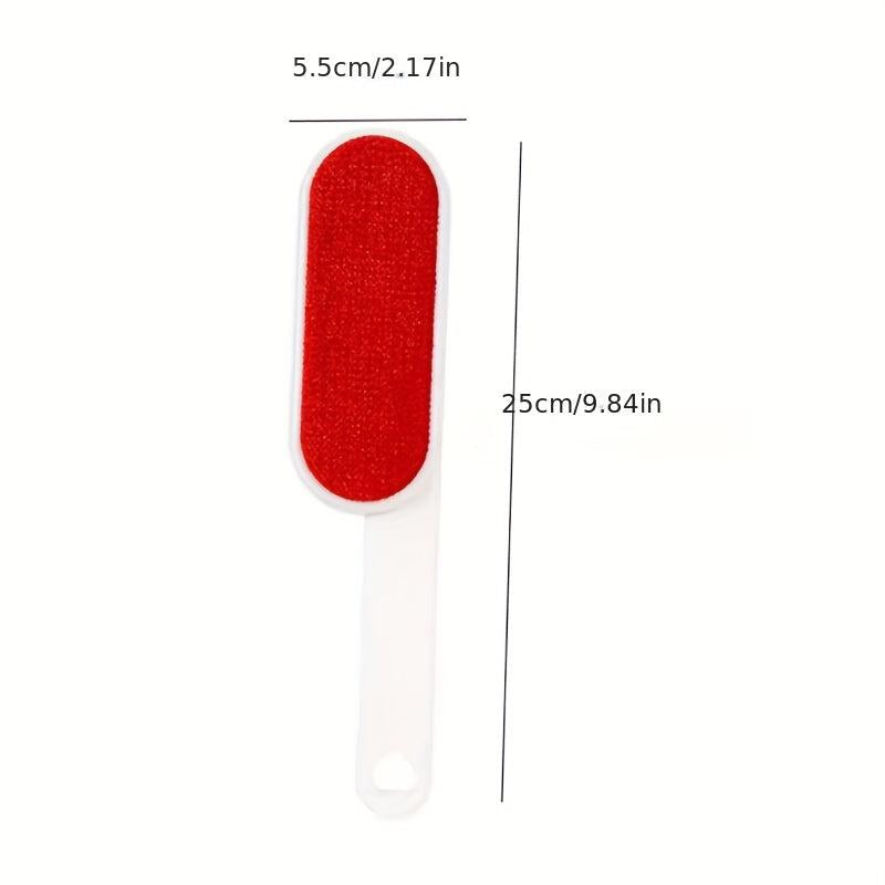 Portable Pet Hair Remover Fabric Fuzz Brush for Dogs & Cats