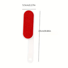 Portable Pet Hair Remover Fabric Fuzz Brush for Dogs & Cats