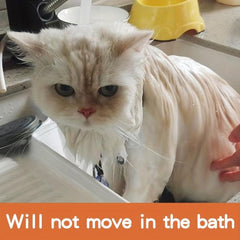 Anti Scratch Cat & Dog Shower with Suction Cup Fixing Strap