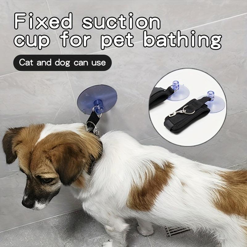 Anti Scratch Cat & Dog Shower with Suction Cup Fixing Strap