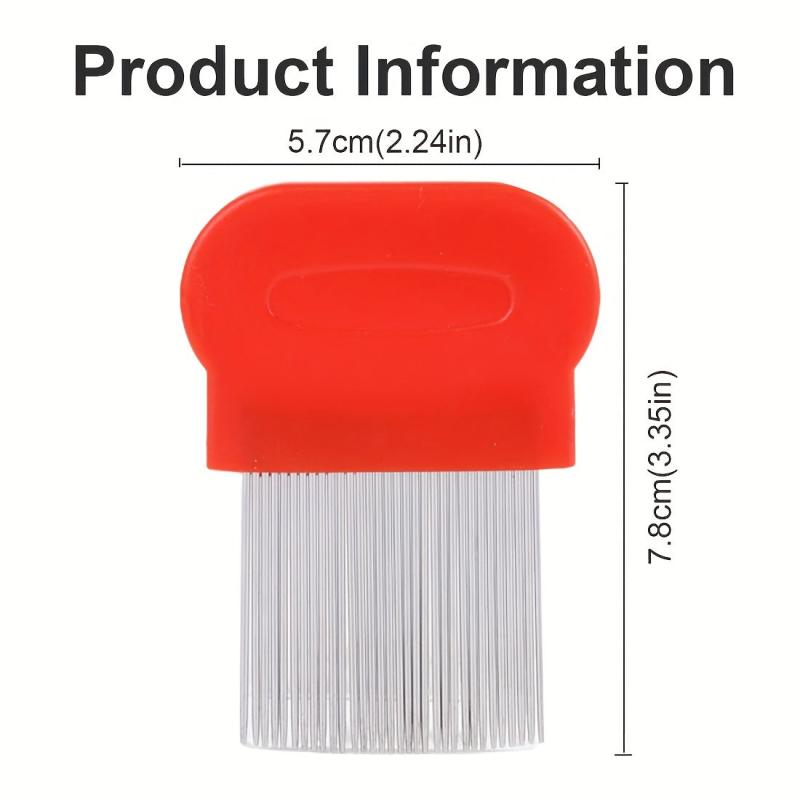 2pcs Metal Lice Comb Flea Comb