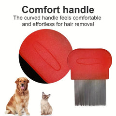 2pcs Metal Lice Comb Flea Comb
