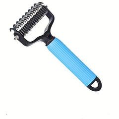 Double Sided Slicker Pet Brush For Shedding Dematting