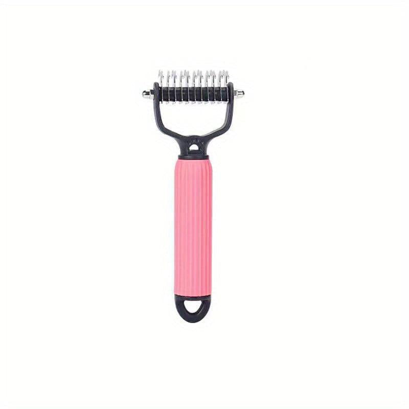 Double Sided Slicker Pet Brush For Shedding Dematting