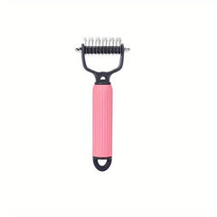 Double Sided Slicker Pet Brush For Shedding Dematting