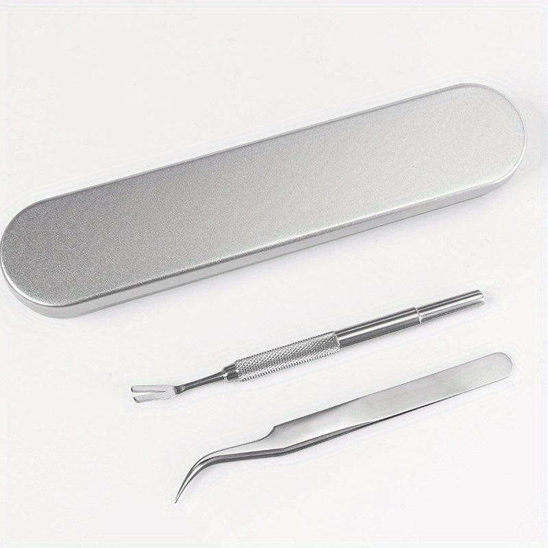 2pcs Tick Flea Remover Tool for Cats and Dogs Safe Tick Flea Removal