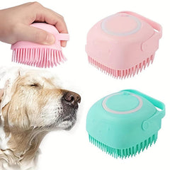 Pet Dog Bath Brush Grooming Massage Brush Cat Cleaning Brush