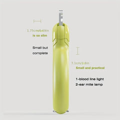 2-in-1 Pet Nail Clipper with LED Light for Dog & Cat Grooming