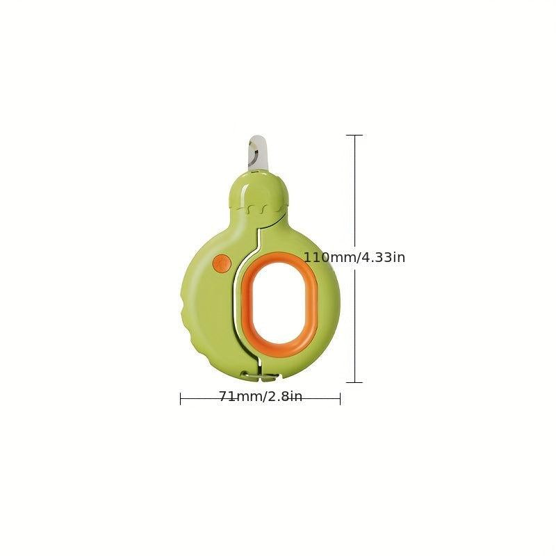 2-in-1 Pet Nail Clipper with LED Light for Dog & Cat Grooming