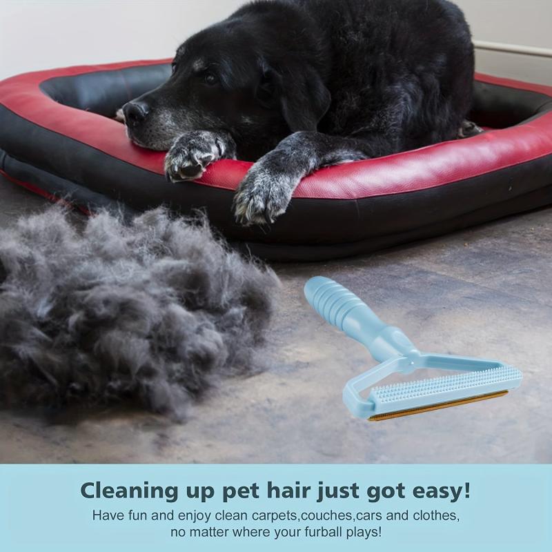 Pet Hair Remover for Furniture, Carpets - Effective Dog & Cat Hair R