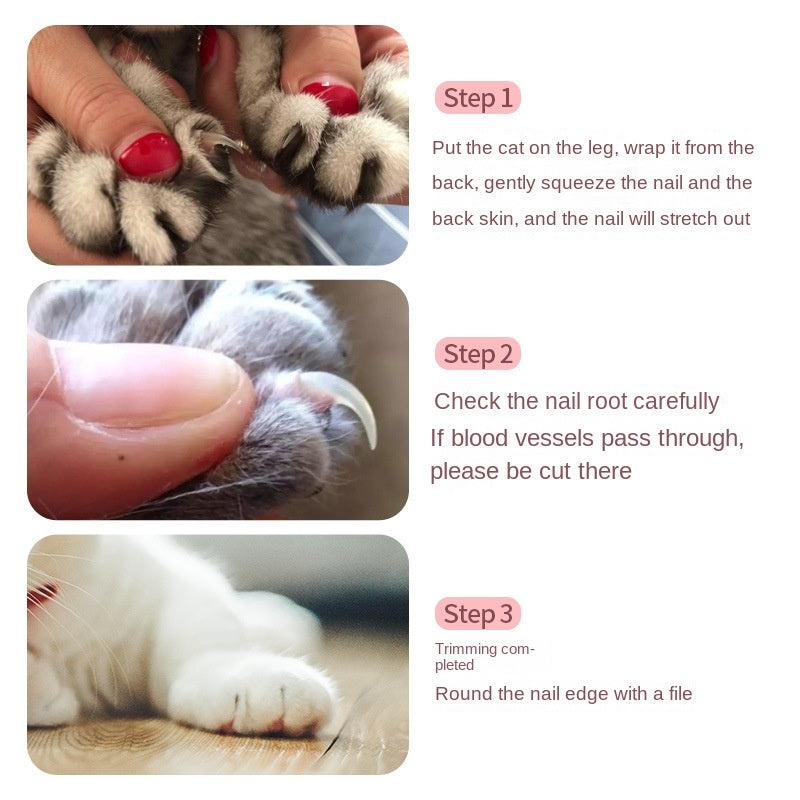 Pet Nail Clipper Cut Belt File Cleaning And Beauty Products