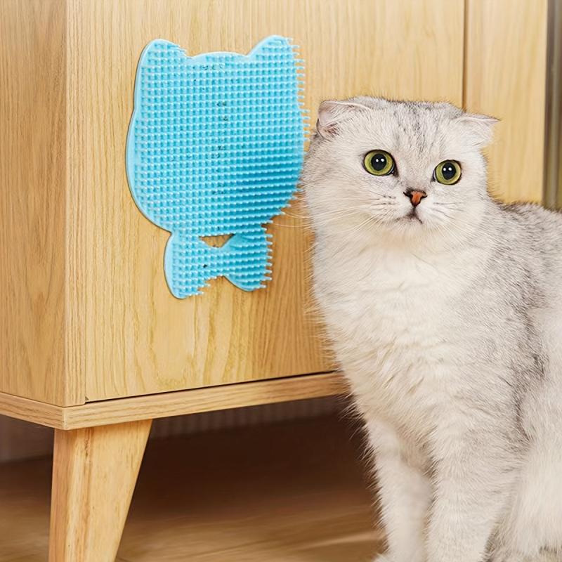 Cat Hair Self Groomer Face Massager Cat Brush