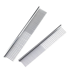 Dog Comb Long Thick Fur Remove Brush Stainless Steel