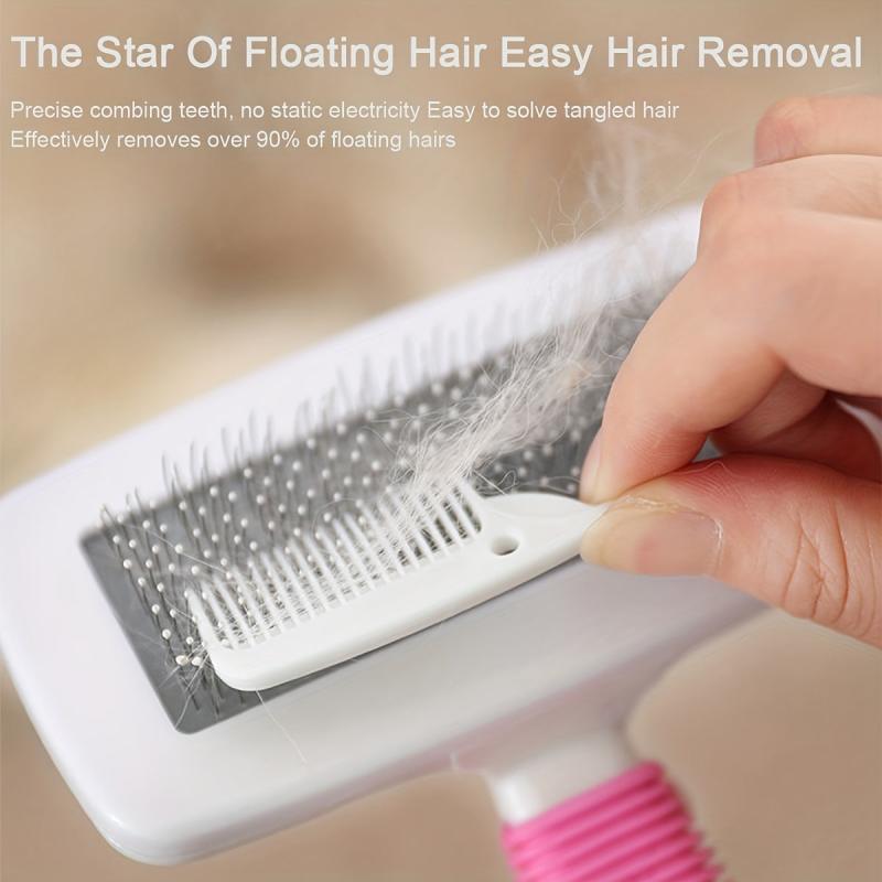 Pet Cat Hair Comb Portable Slicker Brush Shedding Grooming