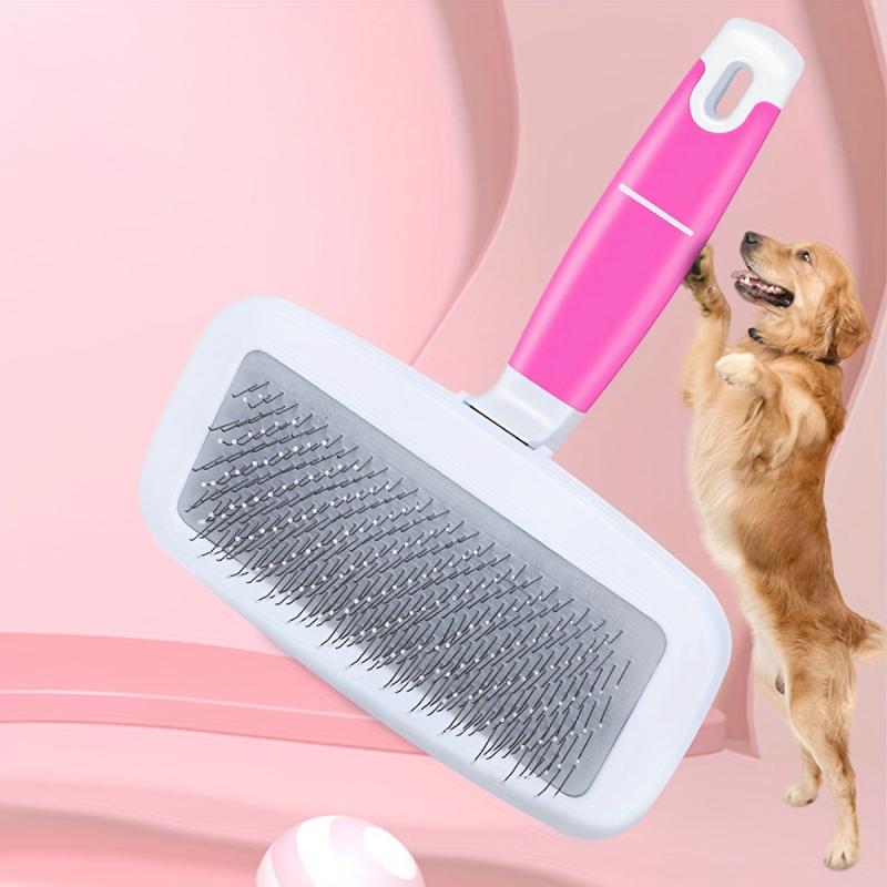 Pet Cat Hair Comb Portable Slicker Brush Shedding Grooming
