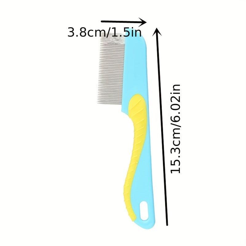 Stainless Steel Pet Grooming Comb - Tangle and Mat Remover