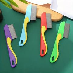 Stainless Steel Pet Grooming Comb - Tangle and Mat Remover