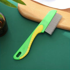 Stainless Steel Pet Grooming Comb - Tangle and Mat Remover