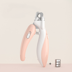 LED Pet Nail Clipper for Dogs & Cats with Built-in Light