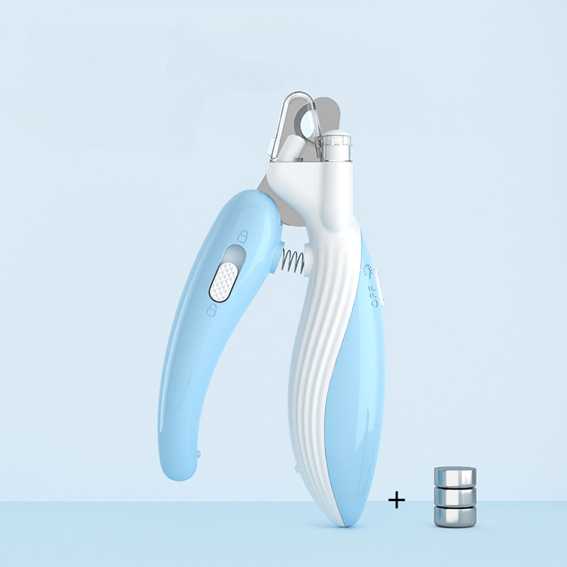 LED Pet Nail Clipper for Dogs & Cats with Built-in Light