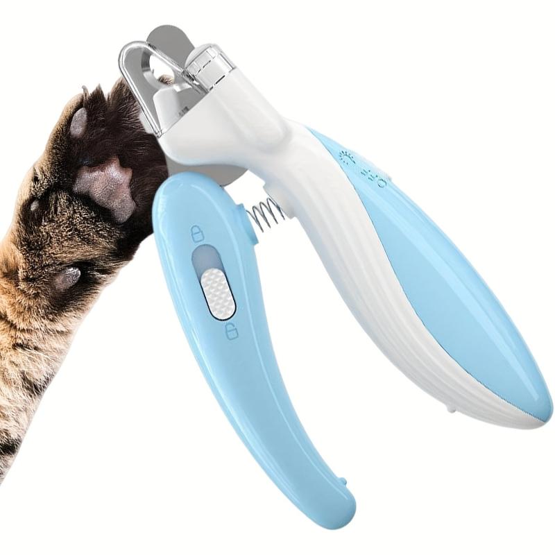 LED Pet Nail Clipper for Dogs & Cats with Built-in Light