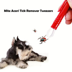 Pet Louse Tweezers Remover Nipper Pet Catcher Pen