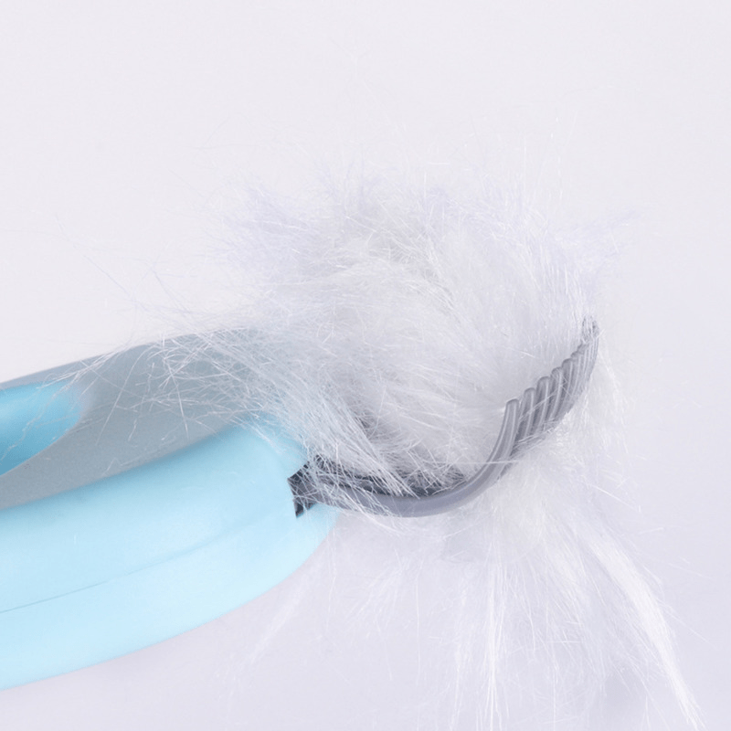 Pet Hair Removal Shell Comb Float Hair Removal Slicker Brush