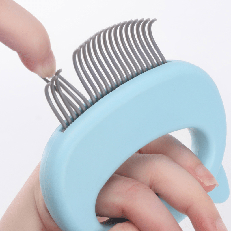 Pet Hair Removal Shell Comb Float Hair Removal Slicker Brush