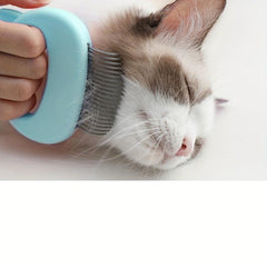 Pet Hair Removal Shell Comb Float Hair Removal Slicker Brush