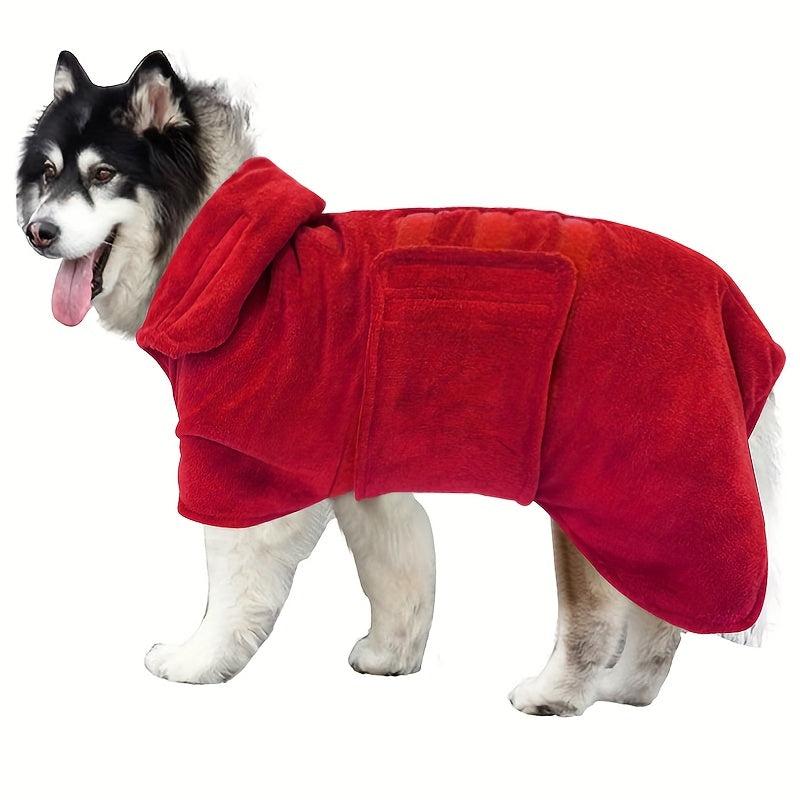 Microfiber Pet Hooded Bath Towel Absorbent Quick Drying