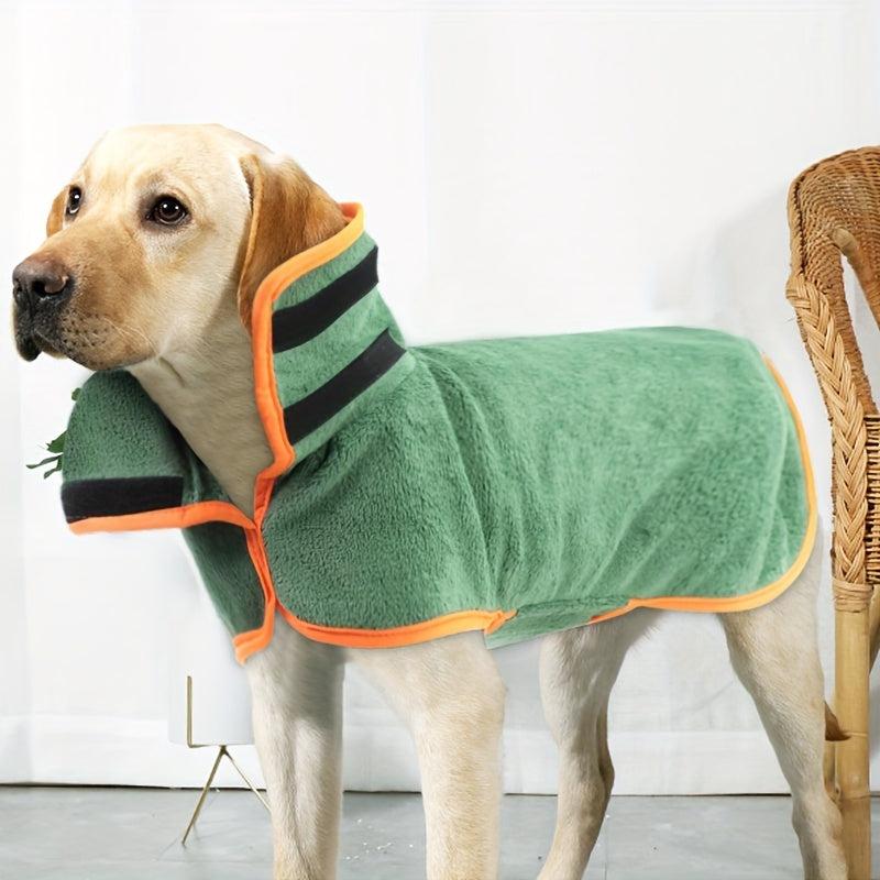 Microfiber Pet Hooded Bath Towel Absorbent Quick Drying