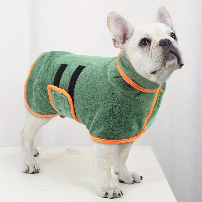Microfiber Pet Hooded Bath Towel Absorbent Quick Drying