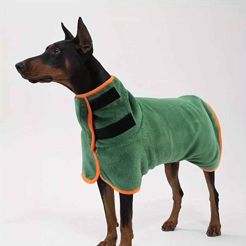 Microfiber Pet Hooded Bath Towel Absorbent Quick Drying