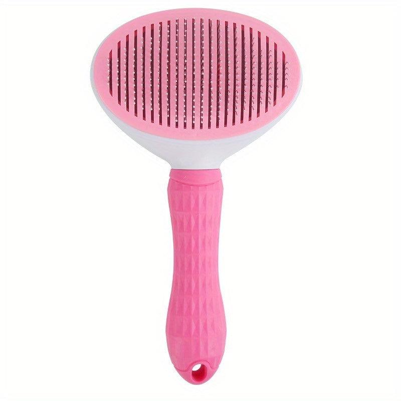 Self Cleaning Pet Hair Remover Brush Grooming Tools