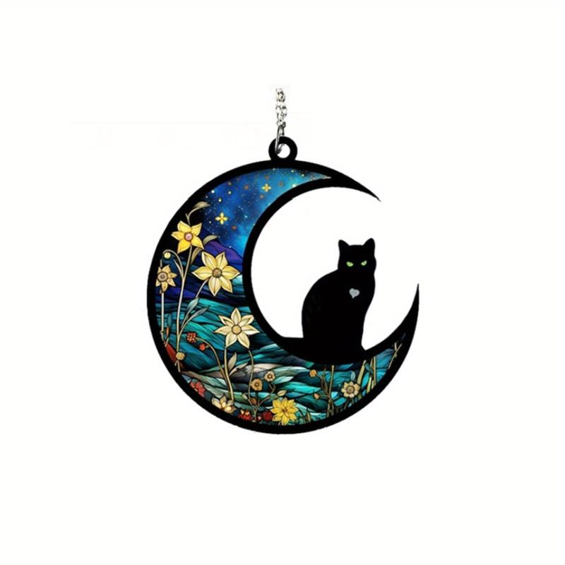 Cat Dog Memorial Suncatcher Stained Glass Light Catcher