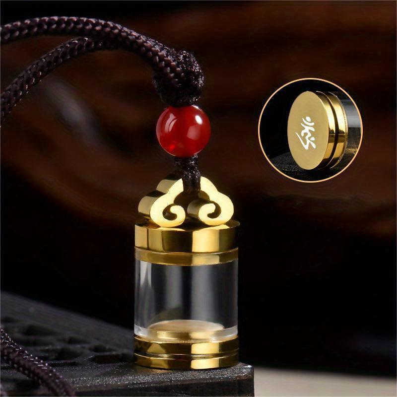 Titanium Steel Ash Holder Pendant Necklace for Pet Memorial