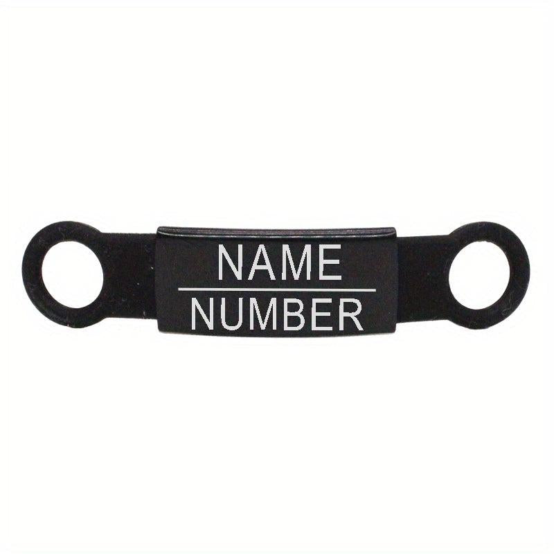 Stainless Steel Pet ID Tag Customized Engraving Nameplate
